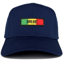 Irie Green Yellow Red Embroidered Iron on Patch Adjustable Baseball Cap