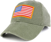 Armycrew USA Gold American Flag Embroidered Tactical Patch with Adjustable Operator Cap