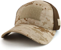 Armycrew Low Profile Air Mesh Tactical Cap with 6 Loop Patch Areas