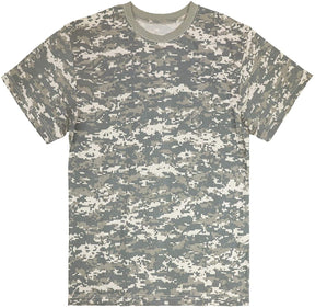 Armycrew Slim Fit GI Military Classic Short Sleeve Camo T Shirts
