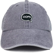 Armycrew Oops Patch Washed Pigment Dyed Soft Trucker Baseball Cap