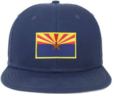 Armycrew Oversize XXL Arizona State Flag Patch Flatbill Mesh Snapback Cap