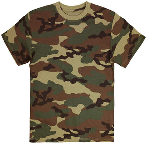 Armycrew Slim Fit GI Military Classic Short Sleeve Camo T Shirts