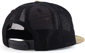Armhycrew 5 Panel Flat Bill Ripstop Authentic Multicam Mesh Back Trucker Cap