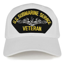 Armycrew US Submarine Service Veteran Embroidered Patch Snapback Baseball Cap