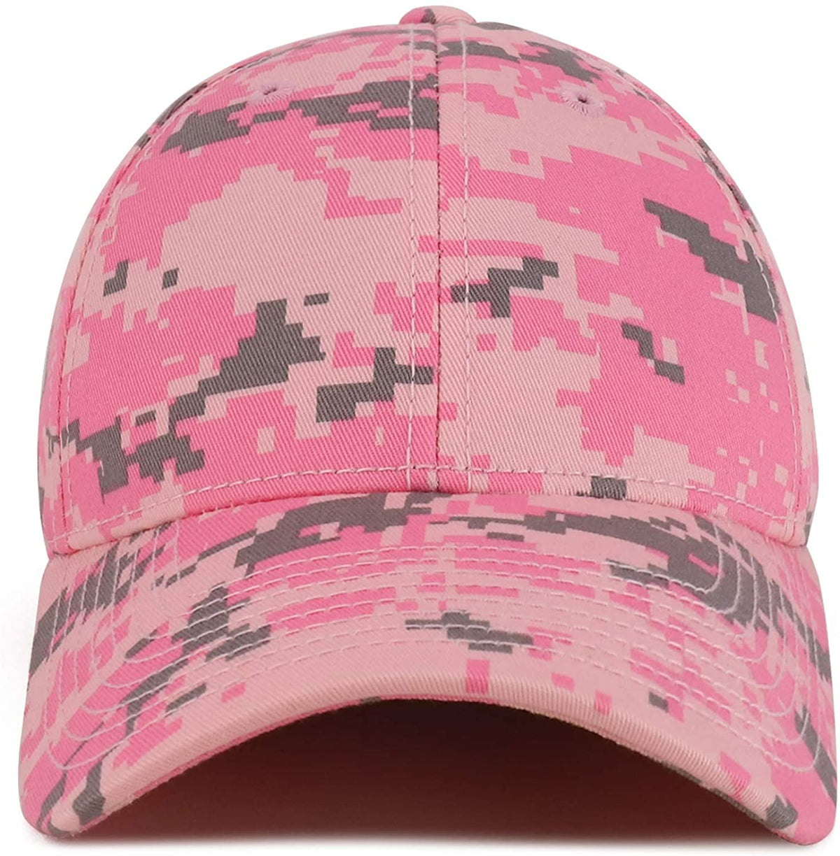 Armycrew Camouflage Patterned Structured Cotton Baseball Cap - PKD