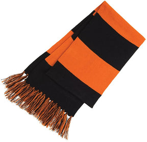 Multi Color Winter Fringed Long Scarf