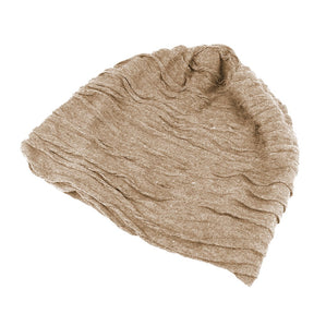 Armycrew Fashionable Men's Wrinkled Slouch Winter Skull Beanie Hat
