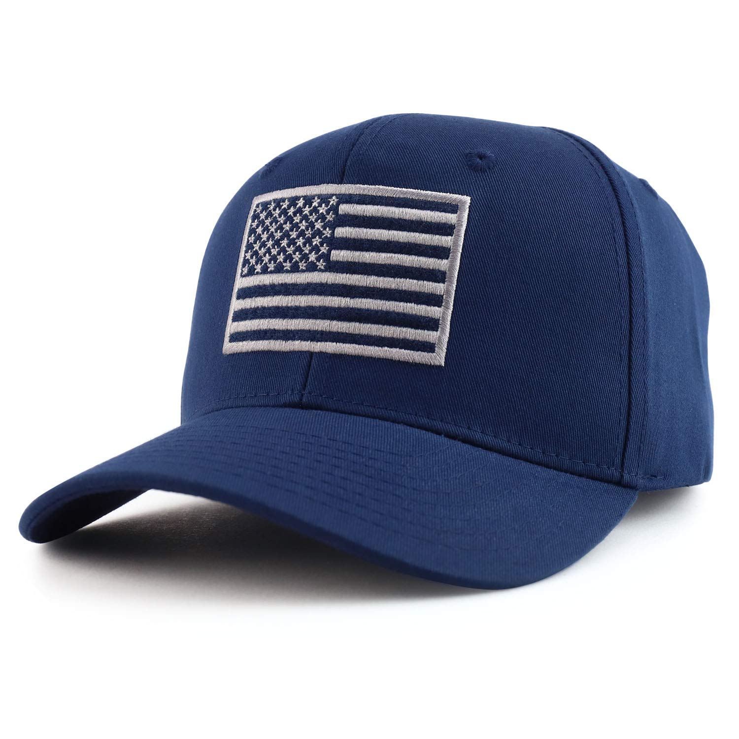 USA Flag Embroidery Baseball Cap / Unisex Snapbacks Caps In Rock Style - Foto 3