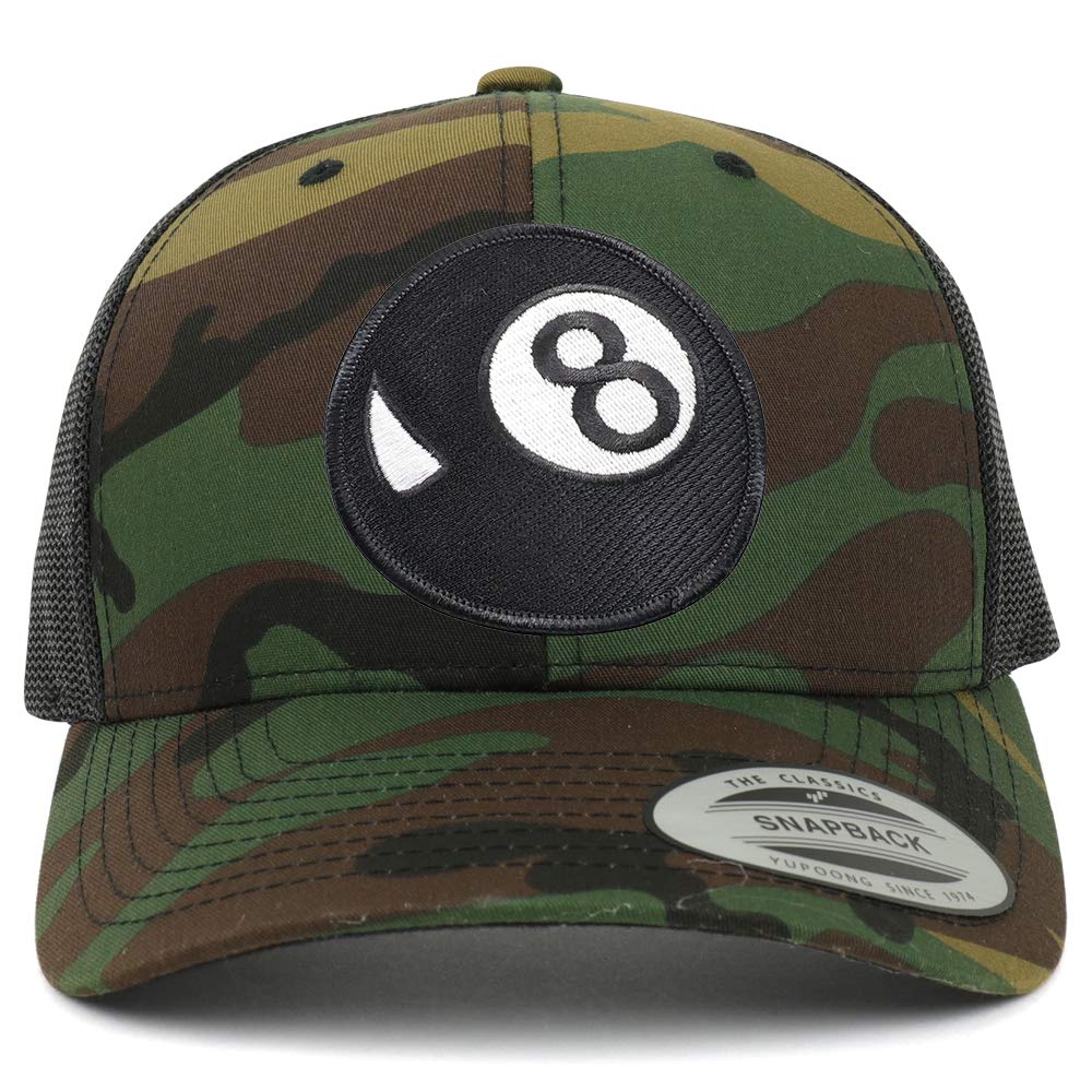 Armycrew Magic 8 Ball Patch Mesh Trucker Cap