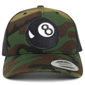Armycrew Magic 8 Ball Patch Mesh Trucker Cap