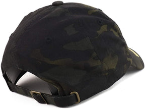 Low Profile Unstructured Official Licensed Multicam Dad Hat Cap