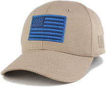 Armycrew USA Flag Navy Tactical Embroidered Patch Adjustable Structured Operator Cap