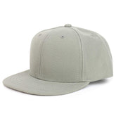 Armycrew Youth Kid's Solid Color Flat Bill Snapback Baseball Cap