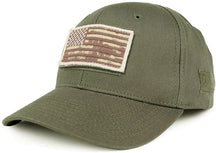Armycrew USA Desert Digital Flag Tactical Patch Structured Operator Baseball Cap