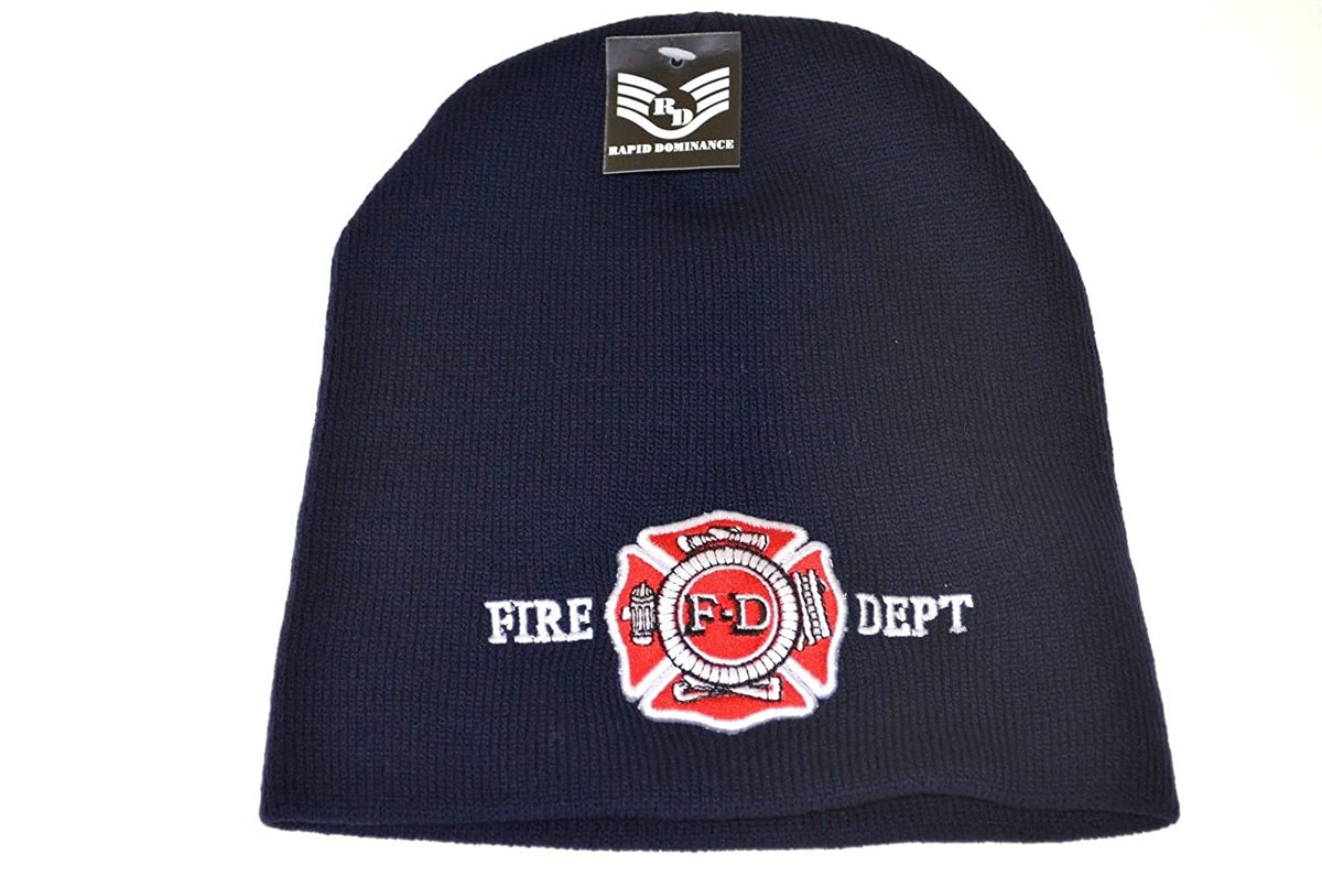 Fire Department Work Knit Beanie