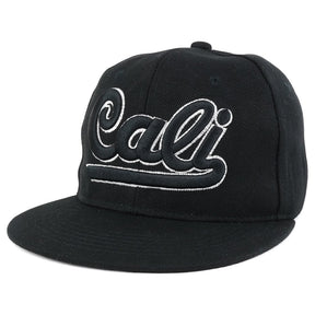 Cali 2-Tone 3D Embroidered California Flatbill Adjustable Snapback Cap