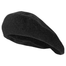 Armycrew Plain Solid Color 100% Wool French Style Art Fashion Basque Beret Hat