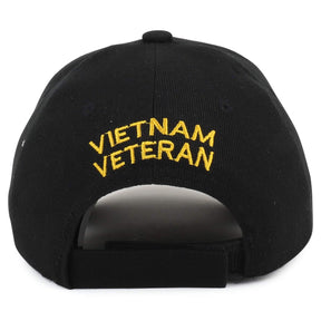 Armycrew Vietnam Veteran 1961 to 1975 Eagle Star Embroidered Baseball Cap