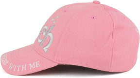 Armycrew 100% Bitch Don't Mess with Me Embroidered Structured Baseball Cap