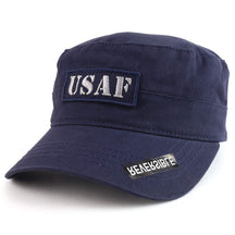 Rapid Dominance Military BDU Reversible Embroidered Cadet Cotton Cap - Navy