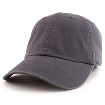 Armycrew Oversize 2XL Garment Washed Soft Cotton Canvas Dad Hat Cap