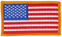 Patriotic American Flag Quality Hook and Loop Embroidered Tactical Patch Emblem