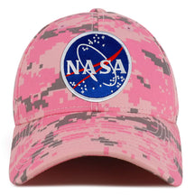 Armycrew NASA Meatball Logo Patch Camouflage Structured Baseball Cap