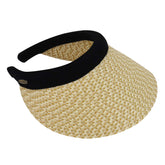 Armycrew Braided 4 Inch Toyo Brim Clip On Visor with Sweatband