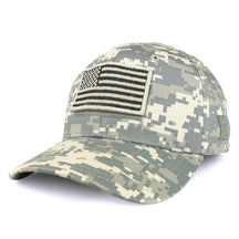 Armycrew USA Stone Flag Tactical Patch Structured Baseball Cap