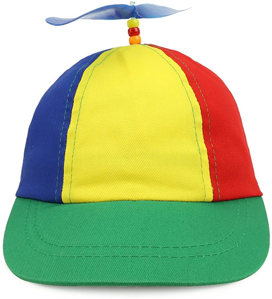 Armycrew Cotton Child's Multi-Color Propeller Helicopter Unstructured Baseball Cap