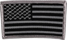 USA American Flag Embroidered Iron On Patch One Size