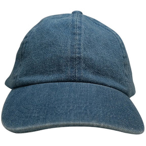 Armycrew Unisex Soft Crown 100% Washed Cotton Denim Baseball Cap