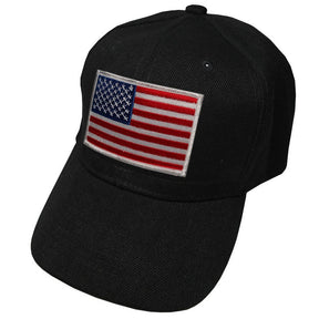 Armycrew Men's Army USA Flag Patch Cap
