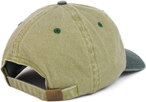 Armycrew Watermelon Embroidered Patch Unstructured Cotton Washed Baseball Cap
