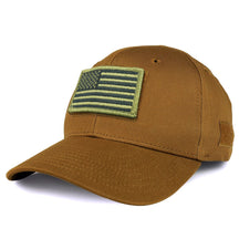 Armycrew USA Olive Flag Tactical Patch Structured Operator Baseball Cap- ACU