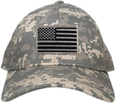 Armycrew Low Profile US American Flag Patch Camo Cap - ACU