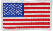 Patriotic American Flag Quality Hook and Loop Embroidered Tactical Patch Emblem