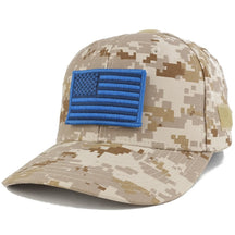 Armycrew USA Flag Navy Tactical Embroidered Patch Adjustable Structured Operator Cap