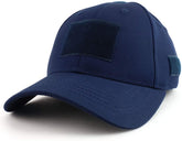 Firm Low Profile Tactical Operator Cap with Loop Patch - Navy