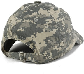 NASA, I Need My Space Embroidered Low Profile Adjustable Camo Cap