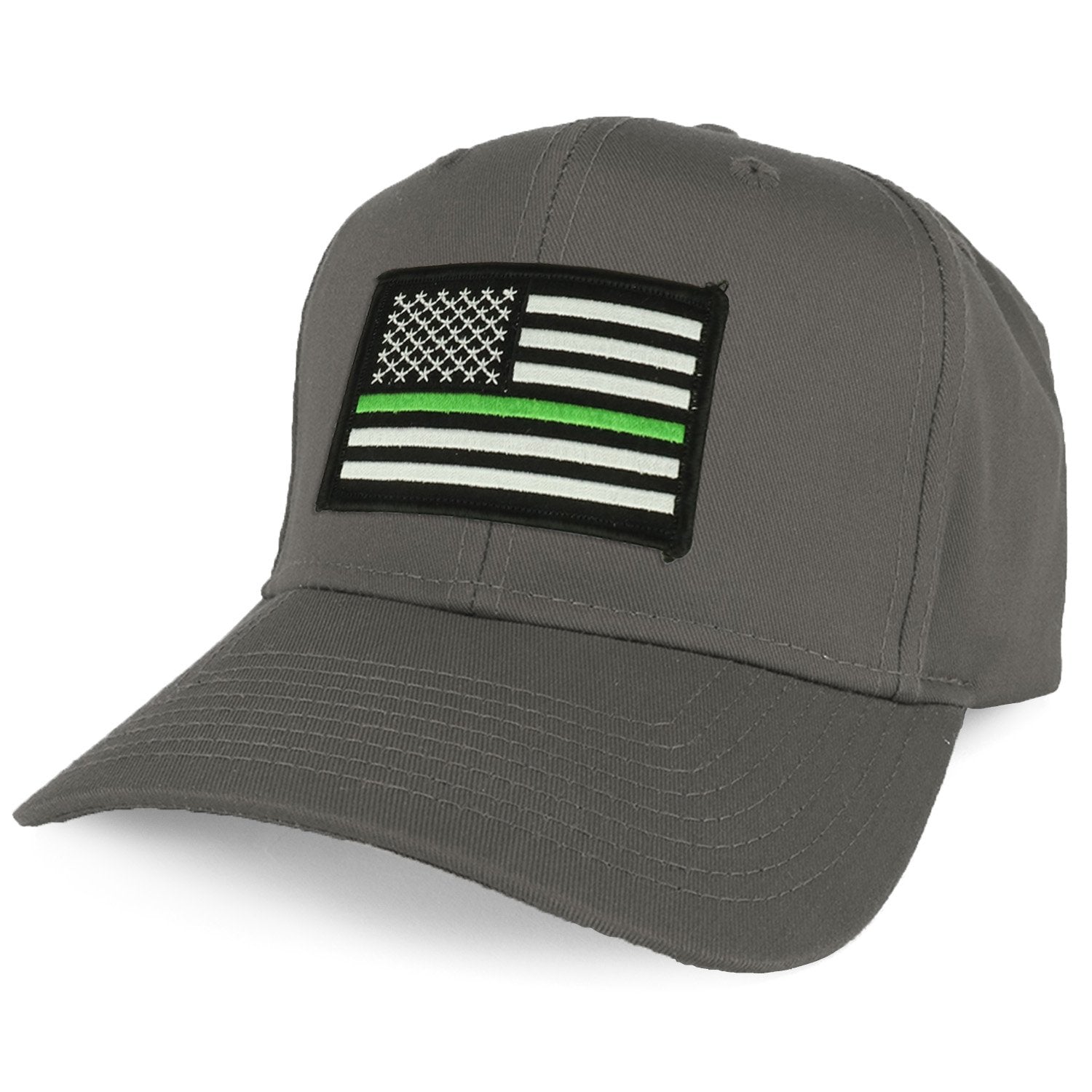 Armycrew XXL Oversize Thin Green Line USA American Flag Patch Solid Ba