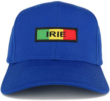 Irie Green Yellow Red Embroidered Iron on Patch Adjustable Baseball Cap