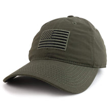 Armycrew USA Flag Embroidered Tear Resistant Ripstop Cap