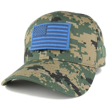 Armycrew USA Flag Navy Tactical Embroidered Patch Adjustable Structured Operator Cap
