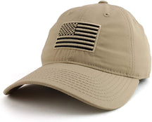 Armycrew USA Flag Embroidered Tear Resistant Ripstop Cap