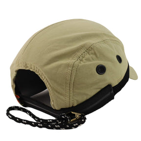 Armycrew Lightweight UV 50+ UPF Cool Crown Mesh Lined Sunshield Long Bill Cap - Khaki