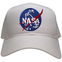 NASA Insignia Symbol Embroidered Iron On Patch Mesh Trucker Snapback Cap