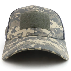 Armycrew Low Profile Air Mesh Tactical Cap with 6 Loop Patch Areas