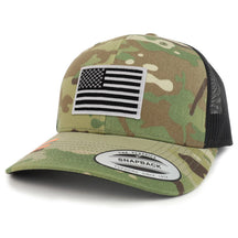 Armycrew Assorted USA Patch Camouflage Structured Trucker Mesh Baseball Cap